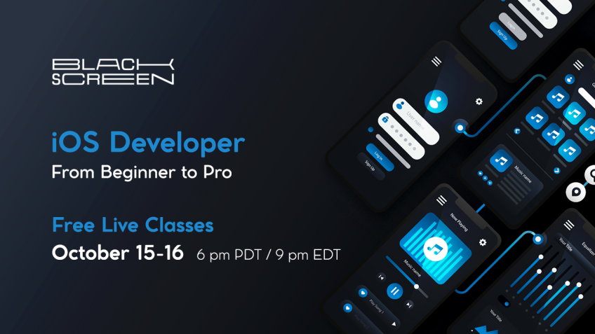 iOS Developer in English. Join Free Live Classes: October 15–16 — photo 1