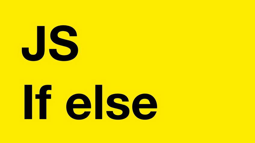 JavaScript. IF conditions