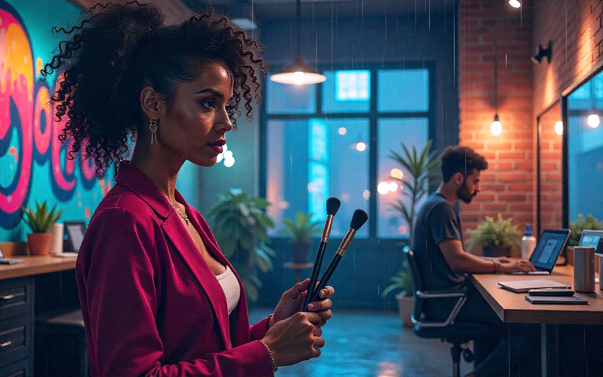 Beauty work — lashes, nails, cosmetology — or tech?